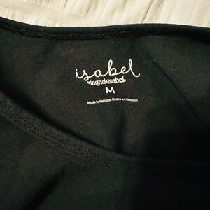 Isabel Maternity by Ingrid & Isabel Black Sleeveless Scoop Neck Dress